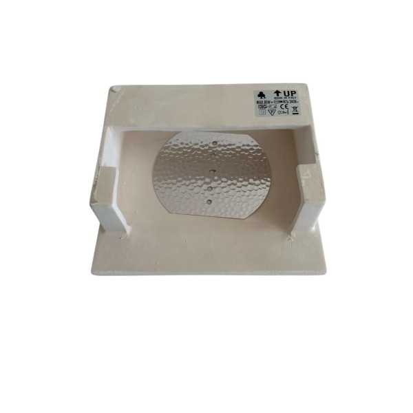 Belfiore 8672 108 quadratische Gipswandleuchte R7S 80W